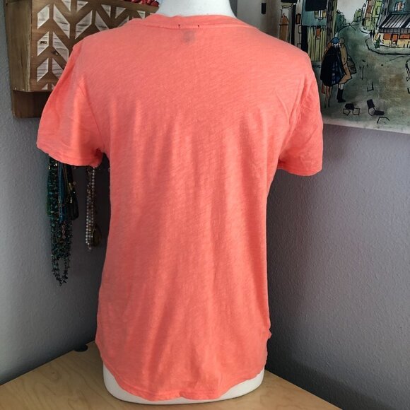 J. CREW Lace Front Tee - Picture 3 of 8